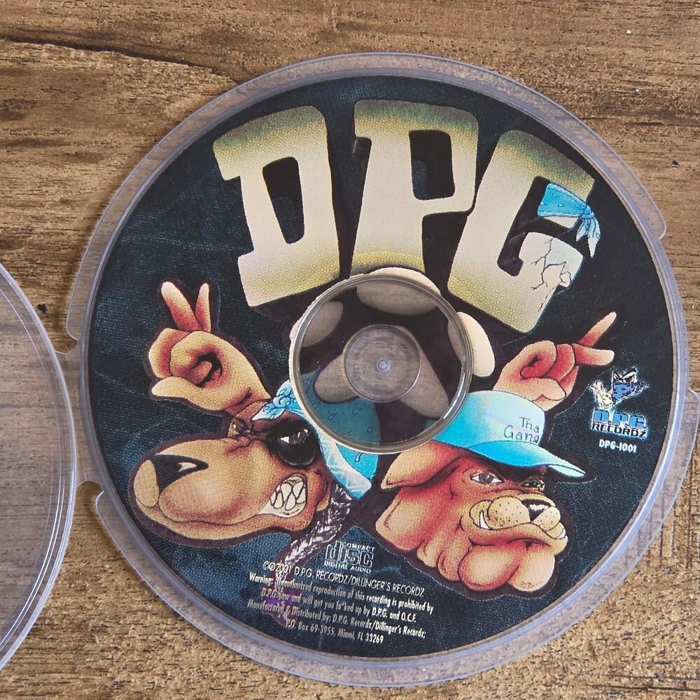 Vtg 2001 DPG Dillinger & Young Gotti Rap Hip Hop Dogg Pound Gangstaz